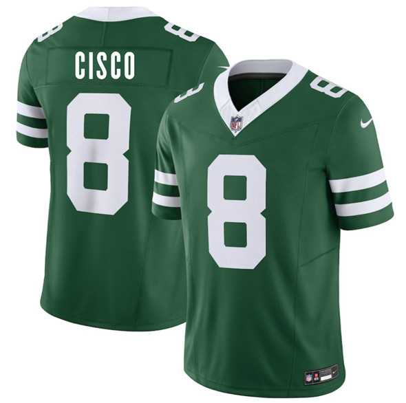 Men & Women & Youth New York Jets #8 Andre Cisco Green 2025 F.U.S.E. Vapor Untouchable Limited Stitched Jersey